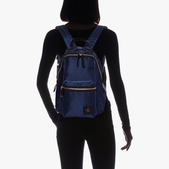 Lanvin en Bleu Women’s backpack in Navy Blue - Picture 16 of 16